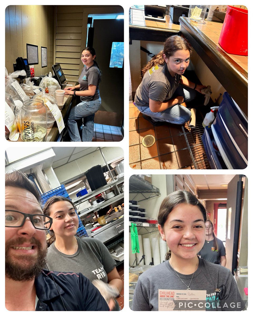yardbird83's tweet photo. HAPPY HAPPY BIRTHDAY FROM THE @Chilis OSWEGO CREW to @bellapadillaa. You make our restaurant so much better w all the laughs and wall cleaning. #chilislove ya! 🌶️ 🥳 💪🏼 ❤️ 🫘 #tacobella @devashspeno @Megannv15 @ashycosta1 @GumpMike @NicholasBPaxton @aLee1529 https://t.co/RfLaitwxTm