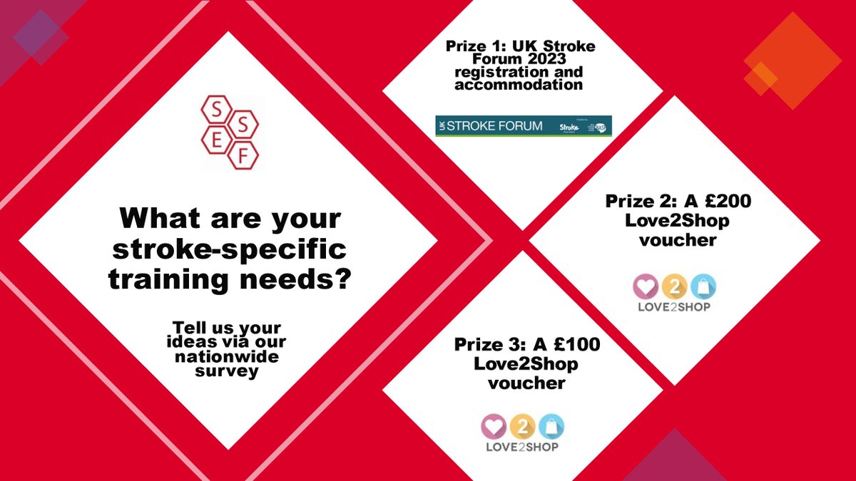 WM_ISDN's tweet photo. Do you work in #strokecare and need #education and #training? Are there areas of #stroke training you feel is missing?
Tell us about your ideas via our #TrainingNeedsAnalysis survey https://t.co/HNSjRqYxj8 and enter our prize draw to win 1 of 3 prizes @NHS_HealthEdEng @UKSF_SSEF https://t.co/SZ2cX0Gnfe