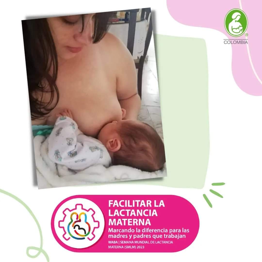 LLLColombia's tweet photo. "Soy Lina, la mamá de Isaac, un niño amado y anhelado. Una de las cosas que más deseaba era alimentar a mi bebé, y cuando comencé a trabajar a los 6 meses, pensé que ya no sería suficiente la leche para mi niño, pero no fue así. A https://t.co/4BNPZMfFlK