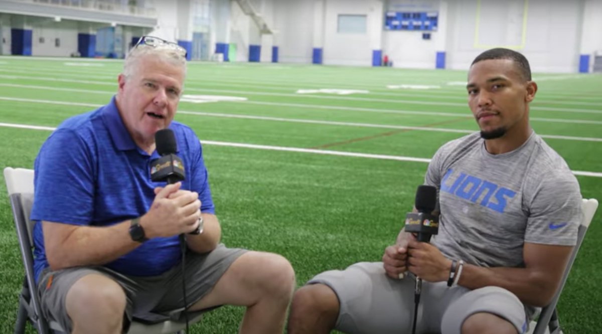 RNBWCV's tweet photo. Dieses Peter King Interview mit Lions WR Amon-Ra St Brown empfehle ich jedem!

Peter King sagt im Intro: „Ich garantiere Ihnen: Wenn Sie sich das anhören, werden Sie einen neuen Lieblingsspieler in der National Football League haben: Amon-Ra St. Brown“

🔗 https://t.co/GfVx12dHOf https://t.co/9EuY2VjoDE