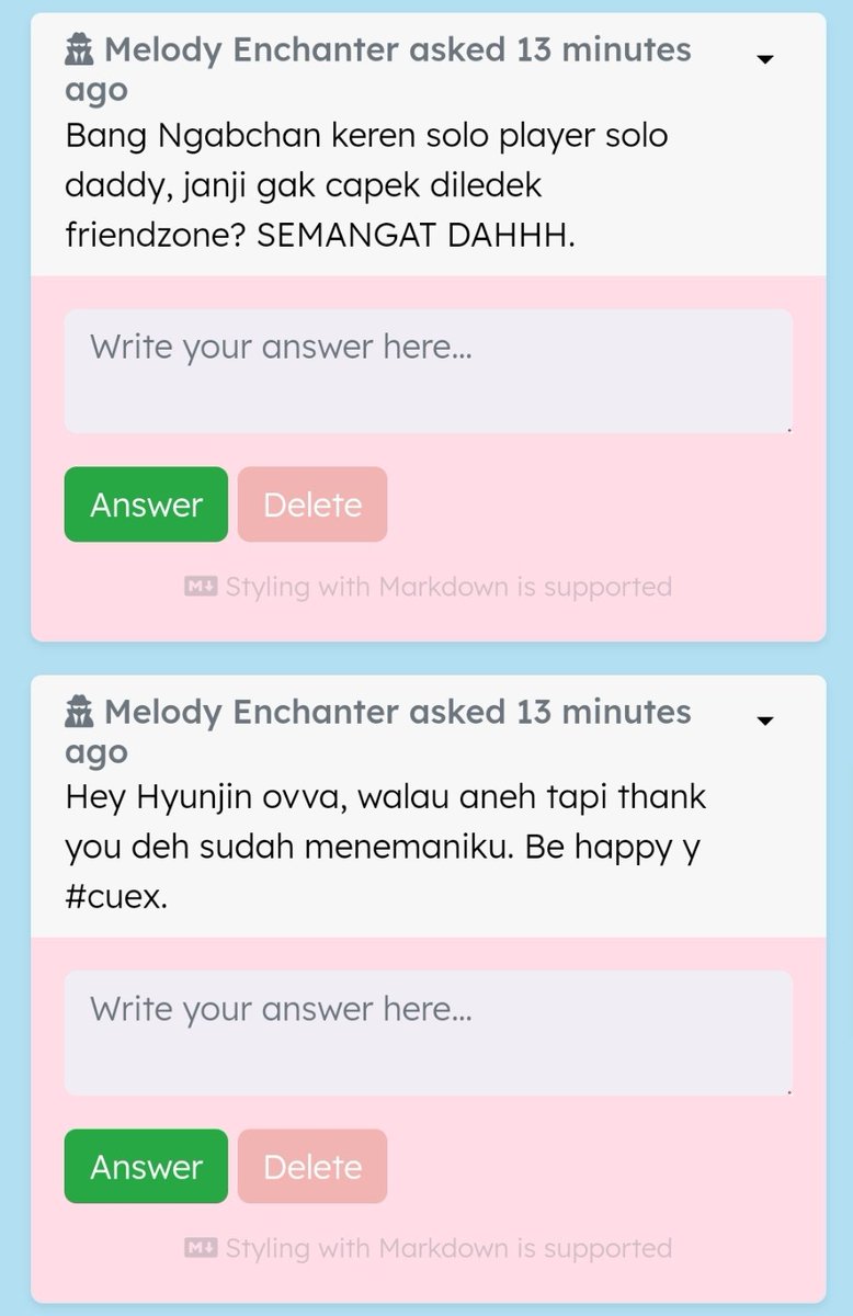 SerenadeofLoves's tweet photo. @DarlRICKY tanaman hias.. tapi aku juga setuju sama koko. dd iky seru!! 🔥
@PunkieWOOYOUNG semoga cepet mnkh sama @PunkieSAN 💋
@DaisyBANGCHAN (tepuk punuk unta)
@PookieHYUNJIN thank you, hyunjin ovva #cuex #bebex https://t.co/uYTy2lLigb