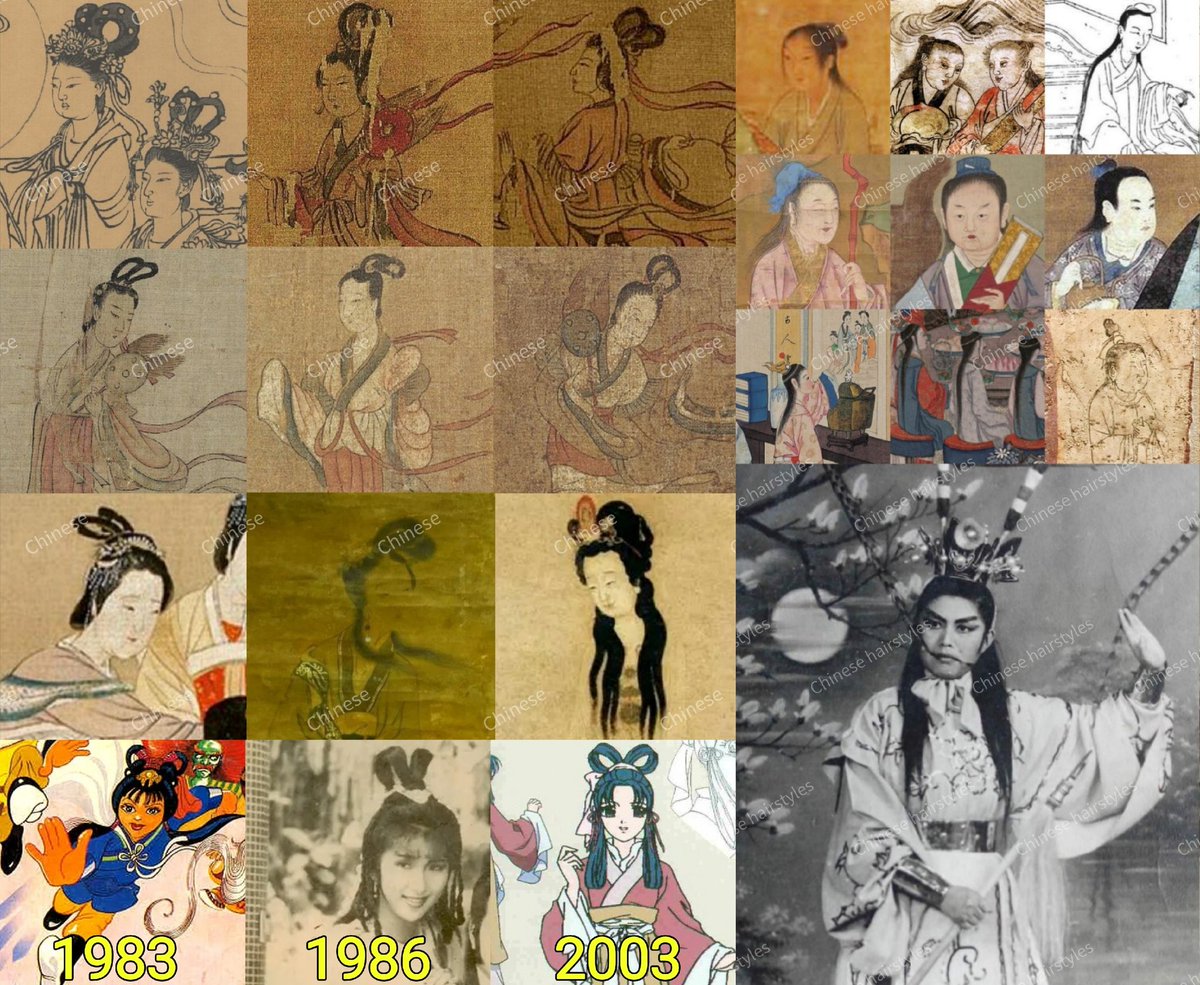 AClothesHistory's tweet photo. @Sakura18742 I don't want to join your copyright dispute,but I have to remind you that these hairstyles and costumes have appeared in Chinese cultural relics,old photos, and TV dramas much earlier than Japanese manga.Japanese have no right to prohibit Chinese from using them.
#彩雲国物語 https://t.co/pUWZQ9tOKe