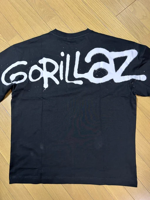 はじめてH & Mでお買いもの。なぜならGORILLAZのTがカッコよかったから!