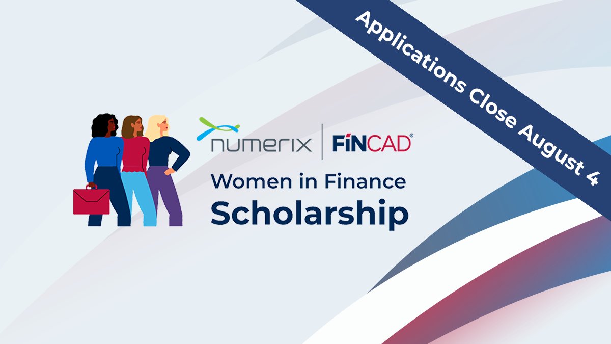 Be sure to finalize your applications! The deadline to apply for our $20,000 USD Women in Finance Scholarship is tomorrow, August 4 at 11:59 PM ET. lnkd.in/d2RsFzk

#confidenceinrisk #scholarship #womeninfinance #breakingthebias #numerix #fincad