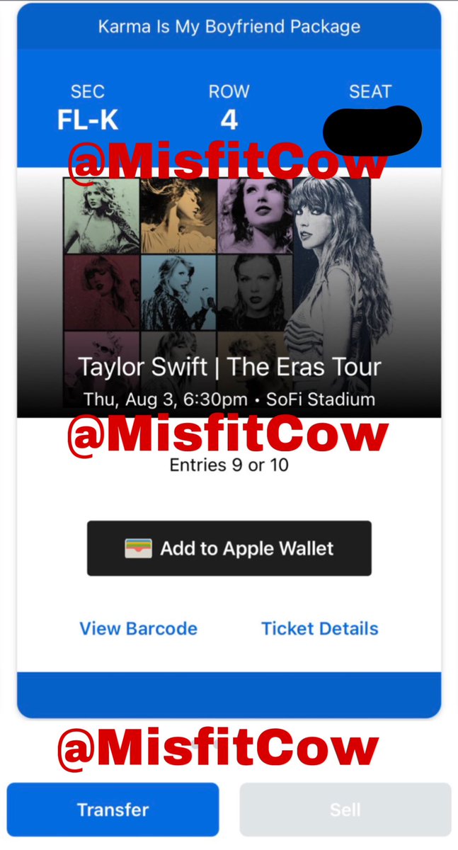 Eras Tour Resell tweet media
