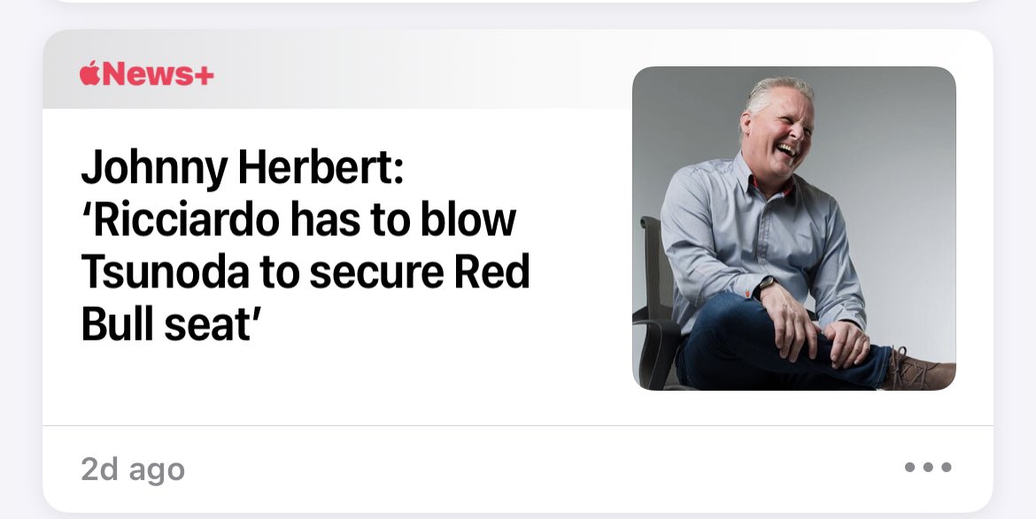 He’d have to really really want that seat…
#f1 #extremepromotionrequirements #someonecallhr