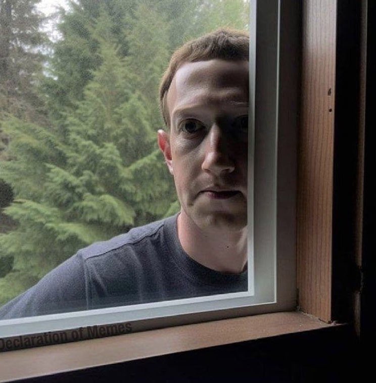if you say "metaverse" three times in the mirror at midnight zuck appears