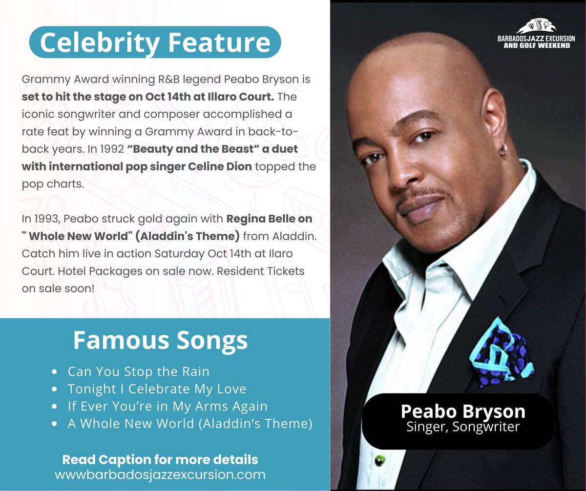 Barbados Jazz Excursion & Golf Weekend tweet media