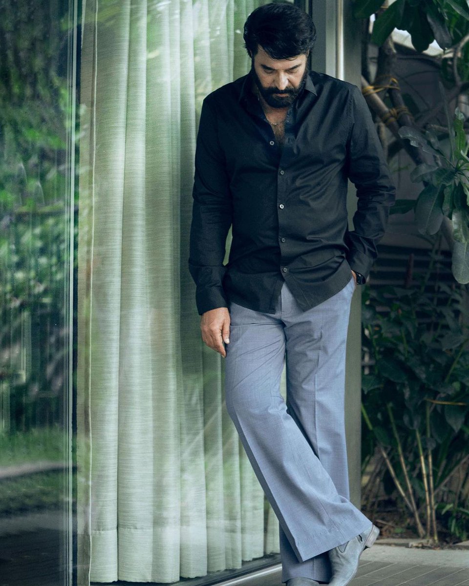 Forumkeralam2's tweet image. At it again 🙏 

#Mammootty