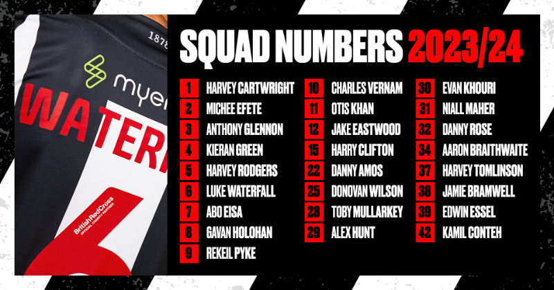 officialgtfc's tweet photo. 👊 Squad numbers - 𝐥𝐨𝐜𝐤𝐞𝐝 𝐢𝐧 for 23/24!

⤵️ More information is available on our website.

#GTFC