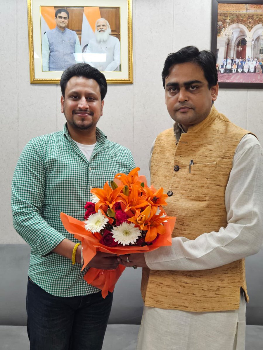 Warm Birthday Greetings to Union Minister of State for Ports, Shipping and Waterways Shri <a href="/Shantanu_bjp/">Shantanu Thakur</a> ji.
May you be blessed with good health and long life !