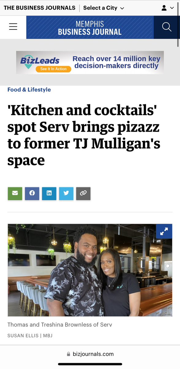 wowitsjreed's tweet photo. @BIGBROWNLEE  

Serv is vibe dining at its best! 💯
6635 Quince Rd https://t.co/d0VHBsjm7o