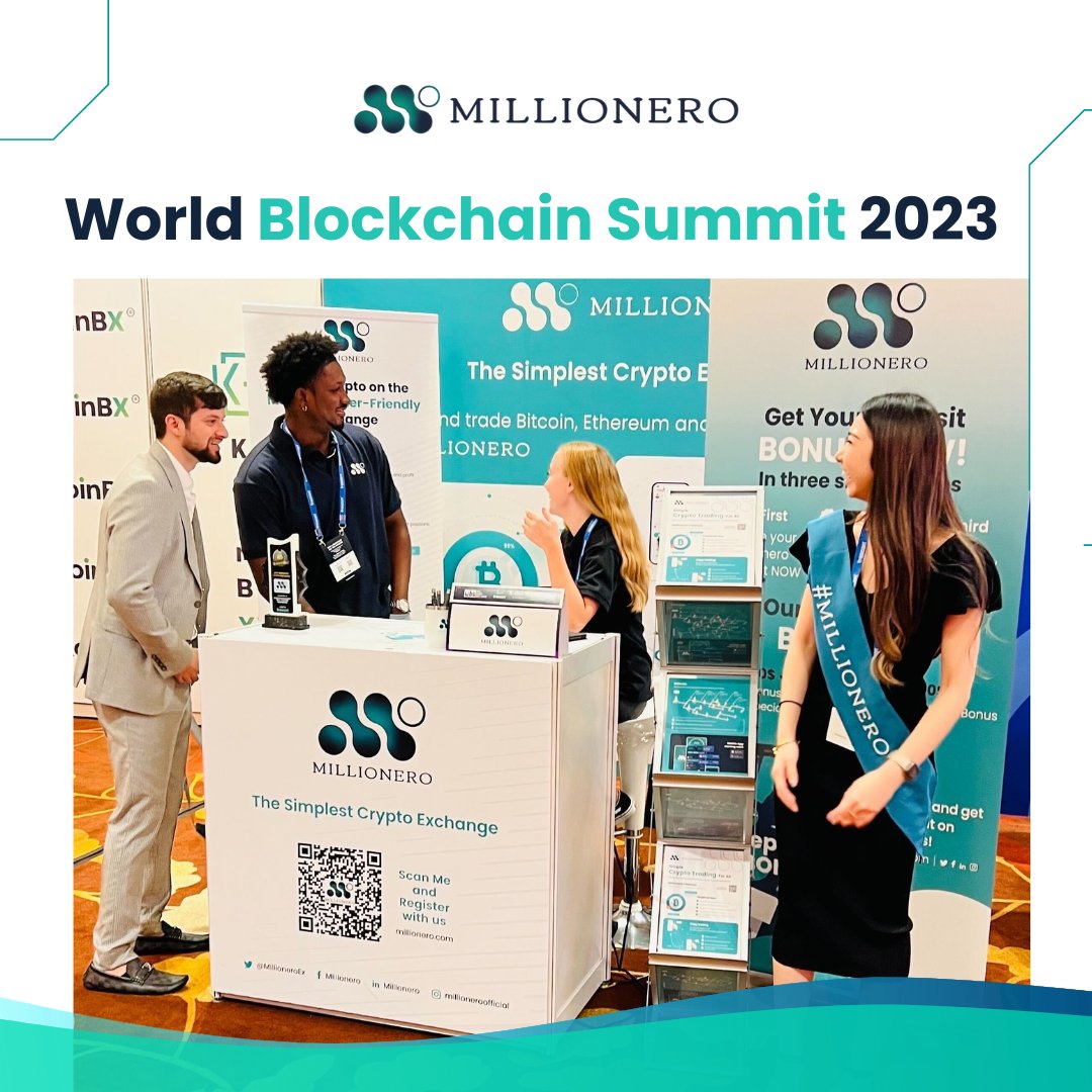 MillioneroEx's tweet photo. Our founder @sulemankzm amidst the vibrant atmosphere of the World Blockchain Summit 2023 at Singapore ❤️
#worldblockchainsummit #blockchainsummit2023 #millionero https://t.co/Y4eQu3f0VL
