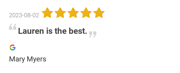 figureweightlos's tweet photo. New 5.0-star Review: "Lauren is the best." https://t.co/e3AoK94pEq