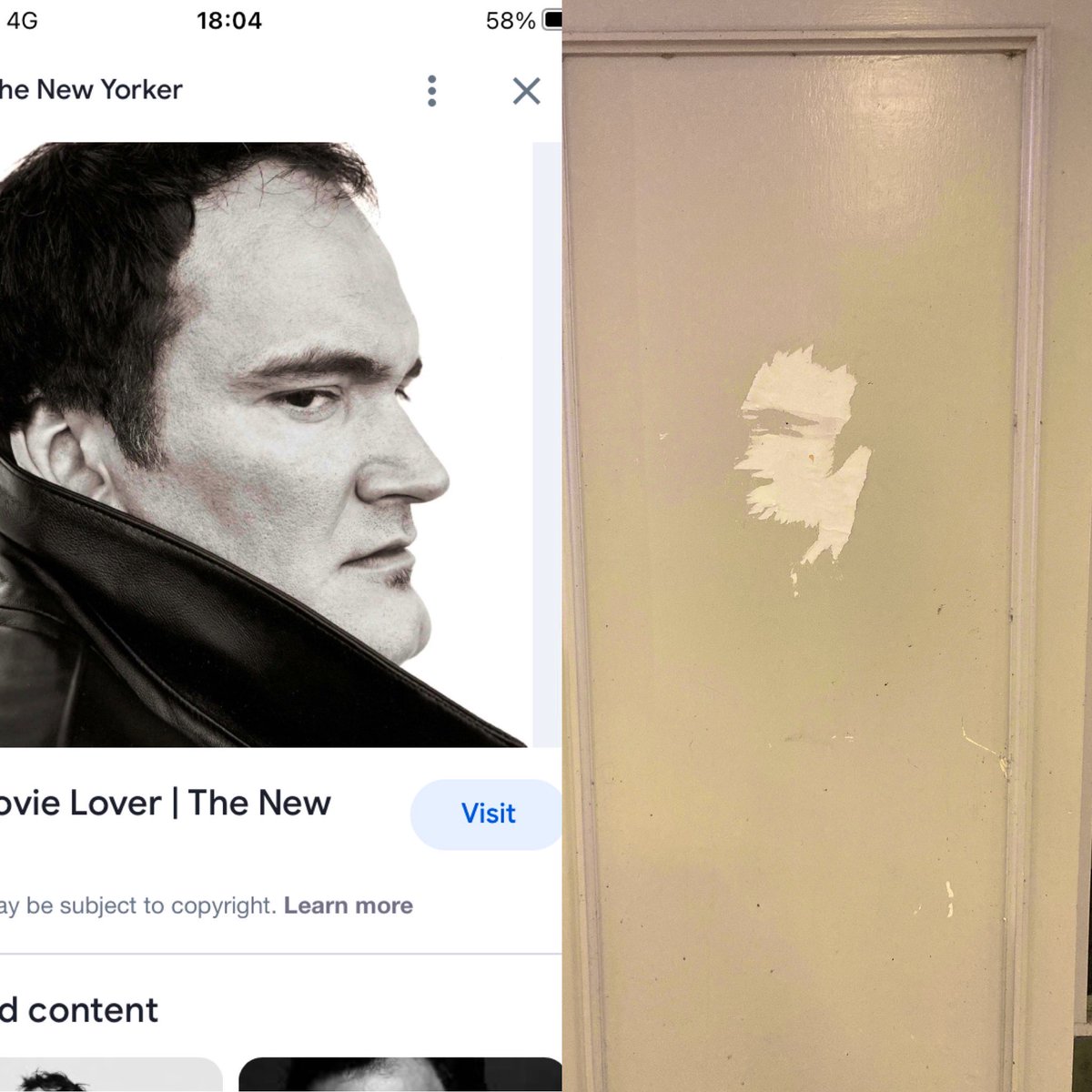 Is it just me?! Unintended tunnel art in Salisbury <a href="/QuentTarantino/">Quentin Tarantino</a>
