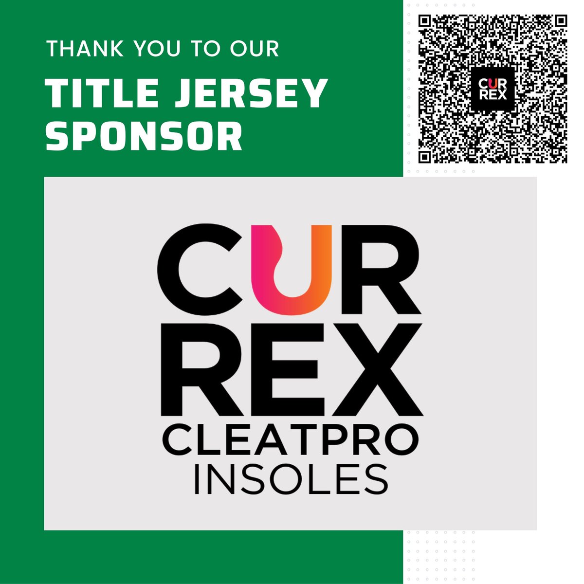 TYSAsoccer's tweet photo. As we all begin to receive our new Academy/Select kits in the mail, we wanted to take a minute to introduce our new title sponsor @currexsoccer !

Learn more at https://t.co/vgZ9itHfgx and scan the QR code to purchase yours today and 10% of proceeds will go to TYSA! https://t.co/9sbse50wYe
