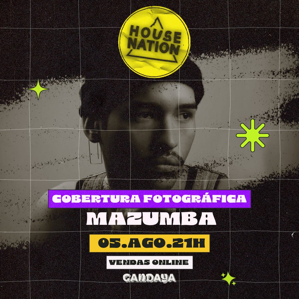 HNationparty's tweet photo. Quem aí já preparou o look de sábado pra dar aquele close?! O responsável pelo registro, fotógrafo que vocês amam e não poderia estar de fora da experiência HouseNation é nosso parceiro @mazumbafoto  📸 🪩

Venha com a gente viver essa noite mágica e garanta seu ingresso no site. https://t.co/URnuby0nOI