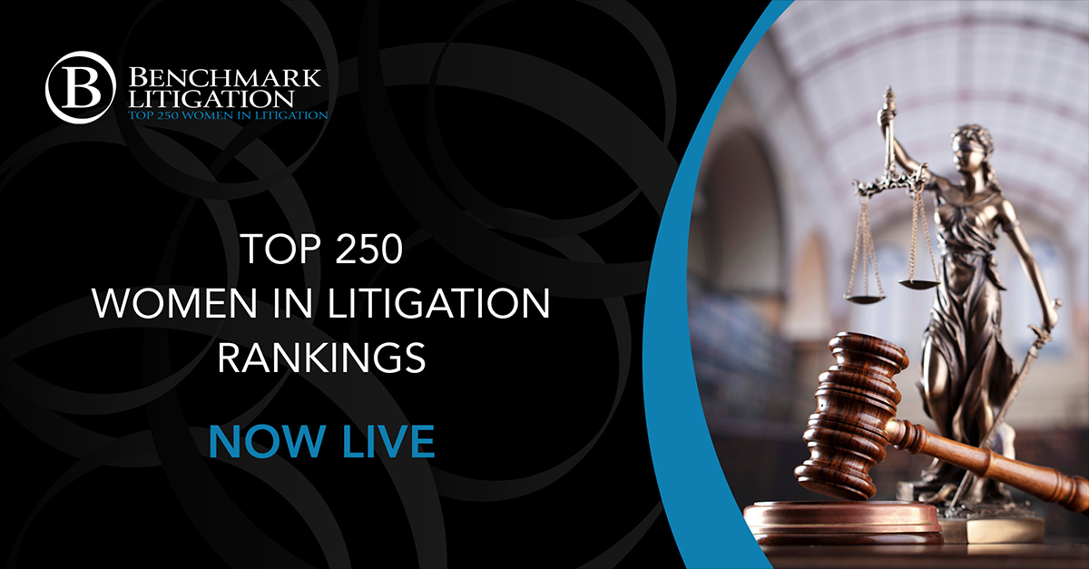 BenchLitigation's tweet image. We're pleased to announce Benchmark's Top 250 Women in Litigation 2023 is now live! 

Congratulations to all the honorees, view the full list here: spr.ly/6016Pblpn

#BenchmarkLitigation #BenchmarkTop250 #WomenLitigators #TopLitigators #WomeninLitigation #Womeninlaw