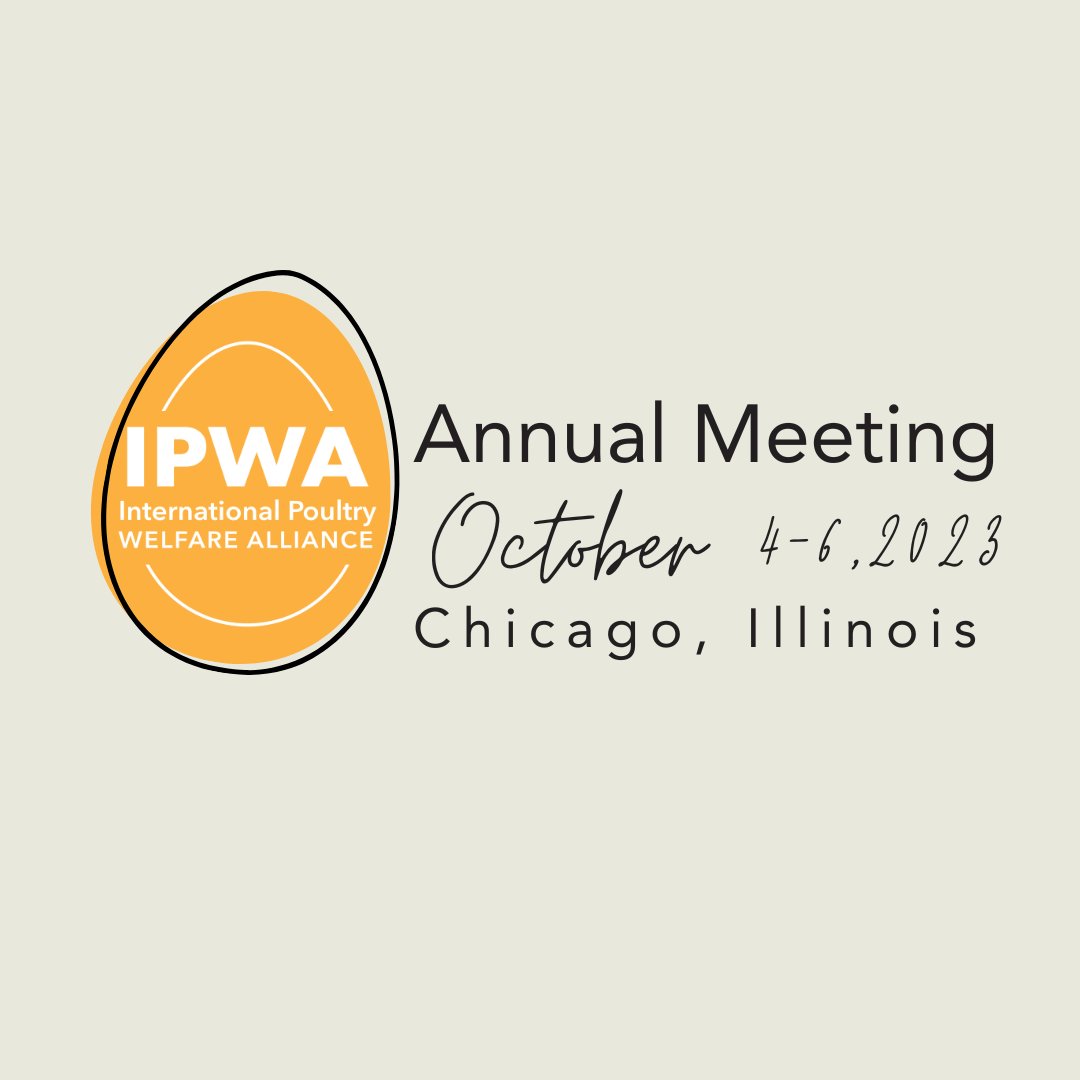 International Poultry Welfare Alliance (IPWA) tweet media