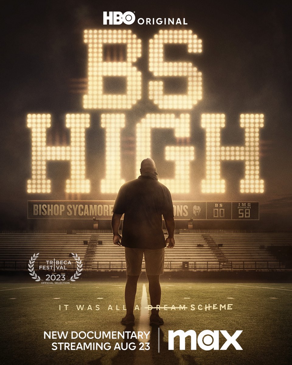 HBODocs's tweet photo. @HBO @StreamOnMax It was all a scheme.   

@HBO original documentary #BSHigh premieres August 23 on @StreamOnMax. https://t.co/rrE6CCcHvZ