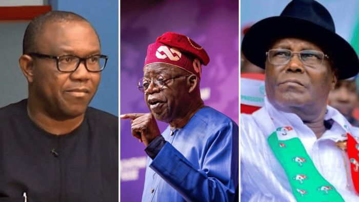 0xArbit's tweet photo. [#ICYMI]  Disqualify Peter Obi, Rerun Election Should Be Between Atiku And I – Tinubu Begs Tribunal https://t.co/e6Ve4hwg02 https://t.co/0d1rK1h3hS