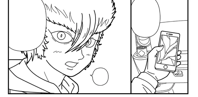 それを踏まえたリーゼント 先に行ってしまった友達のケン 漫画出来たら墓参りいくね