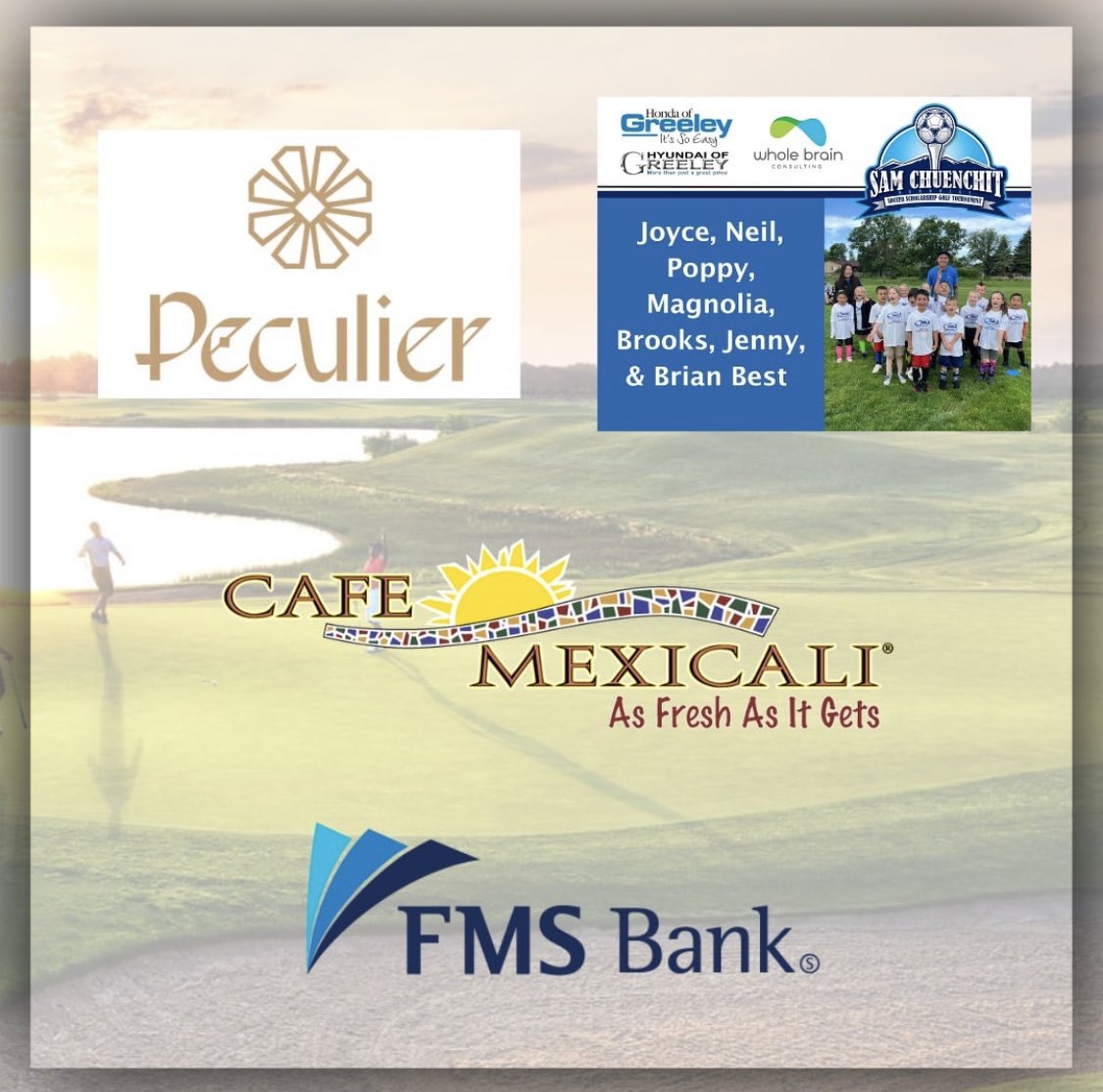 We would like to give a shout out to all the other amazing Sam Chuenchit Soccer Scholarship Charity sponsors!