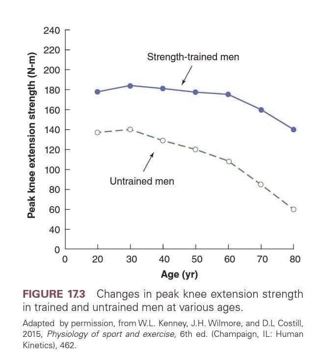 An 80 year old man who lifts is as strong as a 30 year old man who doesn't. After the age of 30 muscle mass decreases by approximately 3-8% every decade. This rate of decline becomes even faster after the age of 60. This reminds me of my dad who decided to start lifting &…