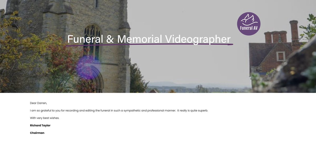 Funeral_Filming tweet picture