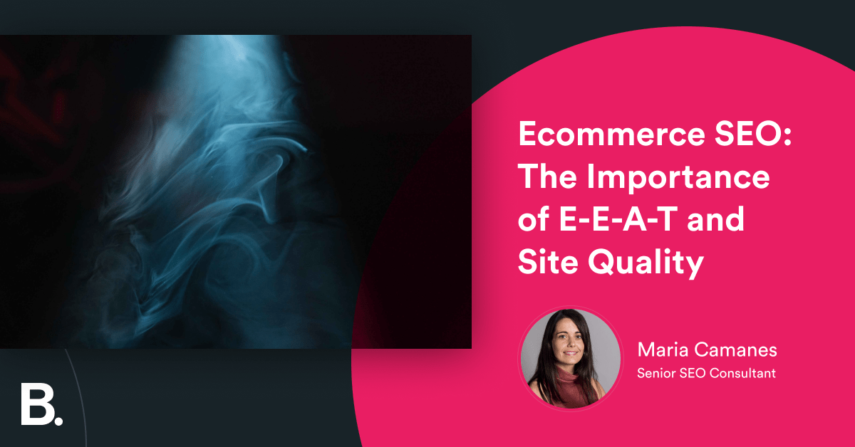 Builtvisible's tweet photo. E-E-A-T is here to stay. Our Senior #SEO Consultant has created an exclusive guide that contains an extensive list of recommendations you can implement to demonstrate a high degree of E-E-A-T on your online store. 

https://t.co/FOLYH1e080 https://t.co/VmSmroFVX1