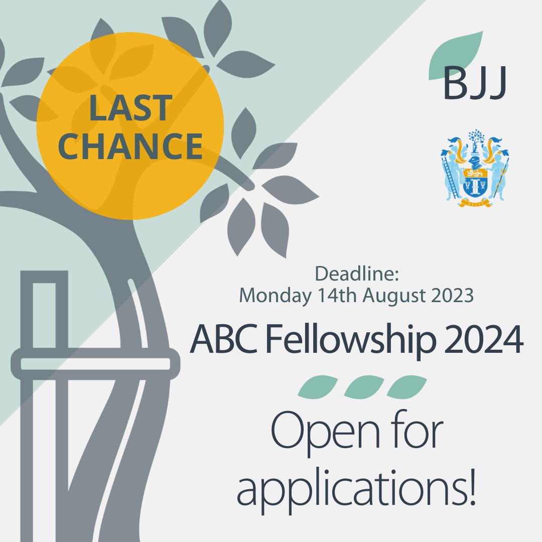 📢 LAST CHANCE! ✨

The deadline for the 2024 ABC Fellowship is tomorrow! Apply now for the opportunity to take part in the ‘American/British/Canadian’ tour of North America &amp; Canada in spring 2024.

#Fellowship #OrthopedicSurgery <a href="/BritOrthopaedic/">BOA</a>

boneandjoint.org.uk/abc-fellows