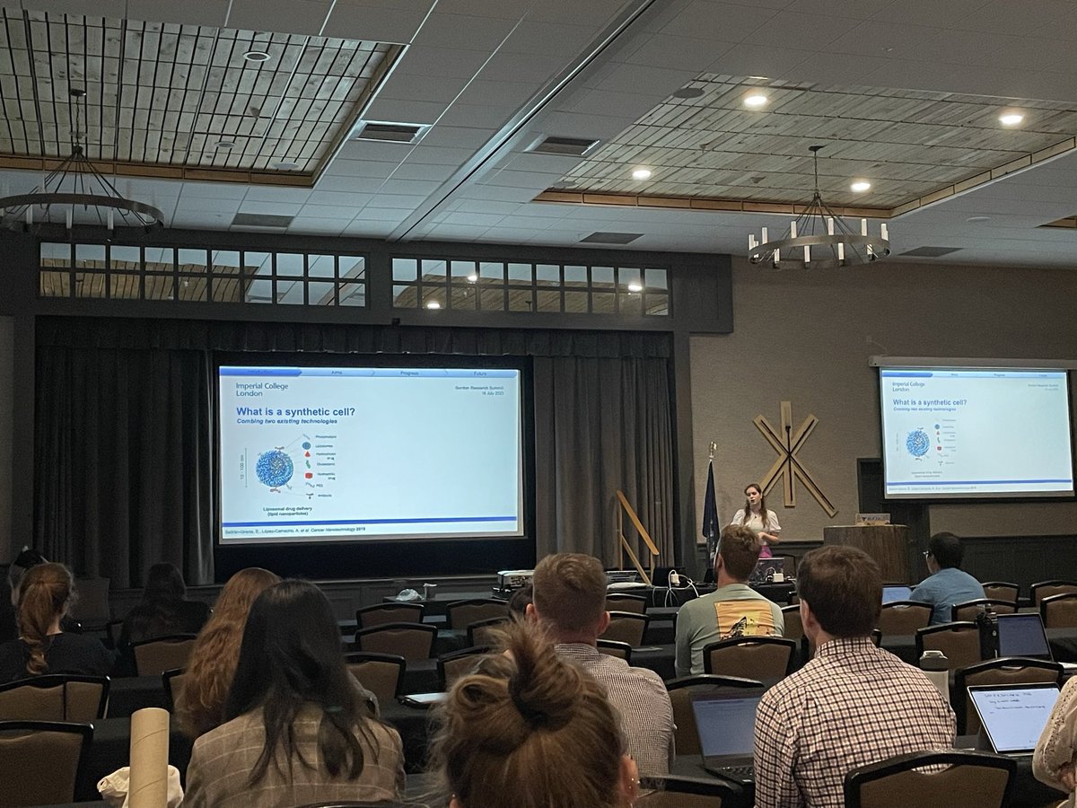 Carolina (@carolina_monck) on Twitter photo Last month I was selected to present my work at the Synthetic Biology Gordon Research Seminar & Conference 👩🏫
Met fantastic people and had so many interesting conversations. Exciting things ahead!
🙏 Grateful for the support of <a href="/YuvalElani/">Yuval Elani</a> <a href="/ceronifranci/">Francesca Ceroni</a> <a href="/ImperialChemEng/">Imperial ChemEng</a> Last month I was selected to present my work at the Synthetic Biology Gordon Research Seminar & Conference 👩🏫
Met fantastic people and had so many interesting conversations. Exciting things ahead!
🙏 Grateful for the support of <a href="/YuvalElani/">Yuval Elani</a> <a href="/ceronifranci/">Francesca Ceroni</a> <a href="/ImperialChemEng/">Imperial ChemEng</a>