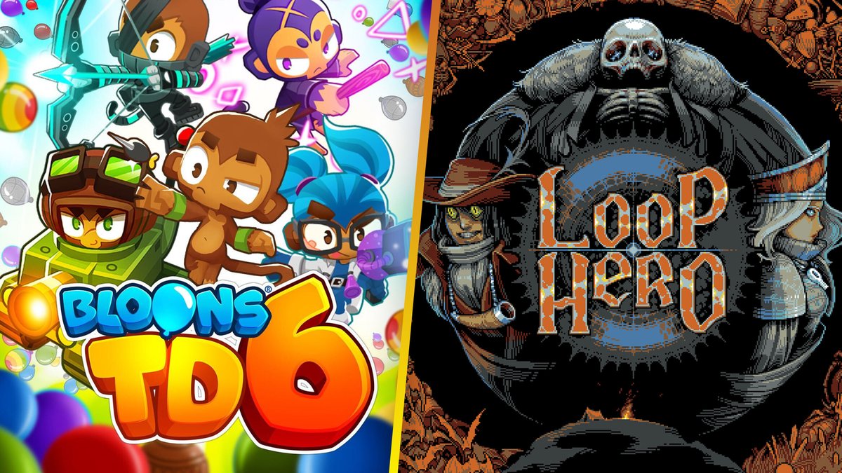 It's time to put your strategic skills to use 🛠️

Pop as many bloons as you can in Bloons TD 6 🎈THEN wield mystical cards to shatter the endless cycle of despair in Loop Hero 🪄 FREE this week!  epic.gm/freegames