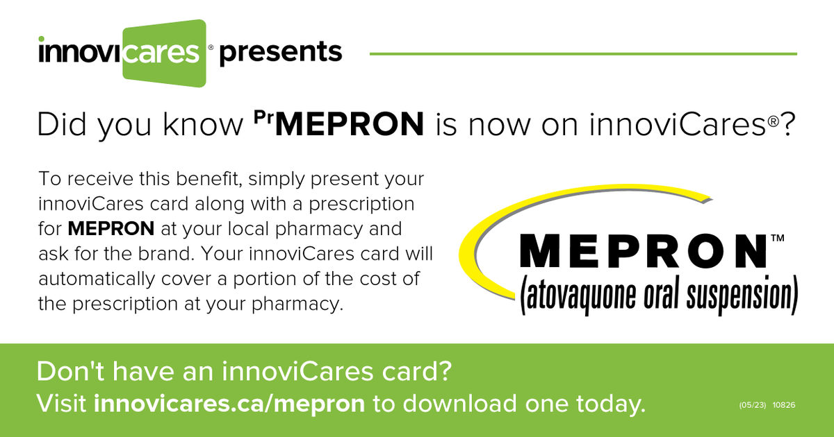 innoviCares's tweet photo. Did you know that MEPRON is now covered by innoviCares? Visit https://t.co/DLFtWcIbK2 to get your FREE innoviCares card today! https://t.co/efq4q4xwja