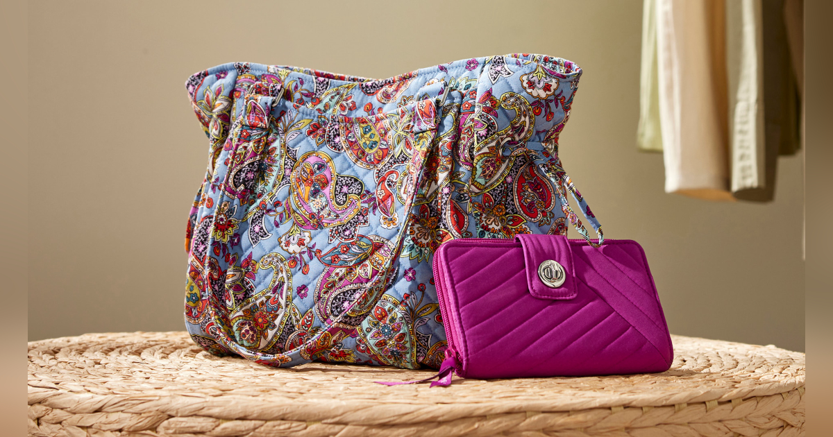 It's Vera's birthday and you get the presents! Take 25% off everything (including Sale styles) <a href="/verabradley/">Vera Bradley</a>.