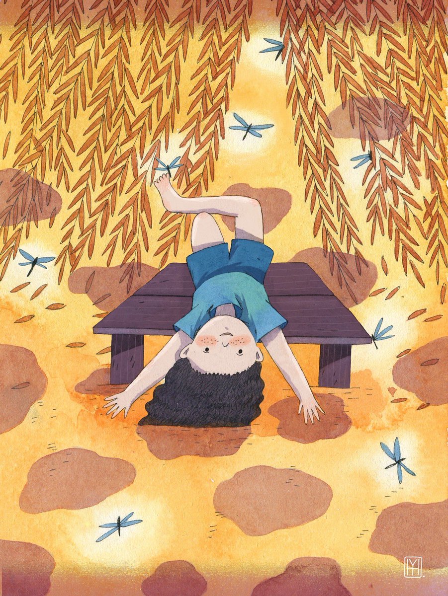 This is how childhood felt to me: warm, golden light peeking through the leaves. Safe and quiet.  

Every day I hope children back home in Ukraine can return to just being children, and not knowing what war is.