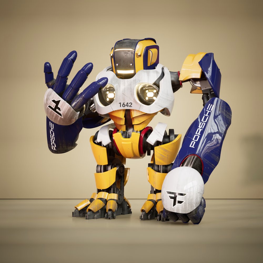 Each #PorscheNFT minter got airdropped a road-matching Co-Pilot in March 2023. 🪂 <a href="/FaZeForever/">FaZe Forever 𐀏</a> delivered these robots to all Performance Road holders. 🔴 Which one do you like most?