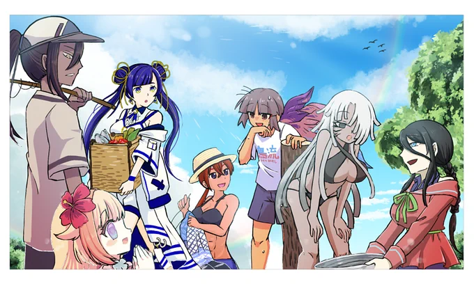 . 暗夜アフター島もといオカサー島もといチトラ諸島～～!!!ありがと～～～!!の絵です すっげ～～時間かかっちゃった!!!!