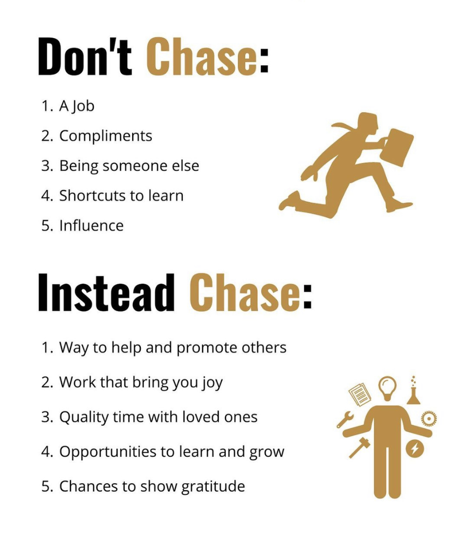 Tom_Talks_Money's tweet photo. Chase what's really important. https://t.co/fwECJzCcU7