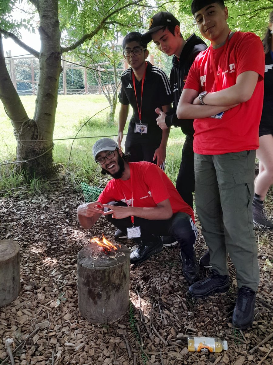 UoL_Contextual's tweet photo. And our other group at Herd Farm are learning some archery skills and bushcraft techniques - Bear Grylls eat your heart out! #RFESS23 https://t.co/NnauFd25th