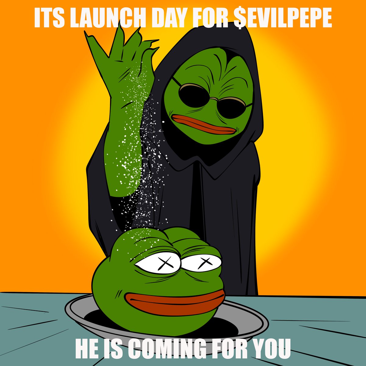 gem_detecter's tweet photo. Something is cooking

#EVILPEPE | The based team ever

+ $440K LP Added from Presale and Locked in 3 months
+ Dextool Ava Updated
+ 0/0 taxes
+ No team token

@evilpepe_token will change the meme game and become one of the famous $PEPE projects

"Evil" Meta will be born! https://t.co/tV5iQjJYI9