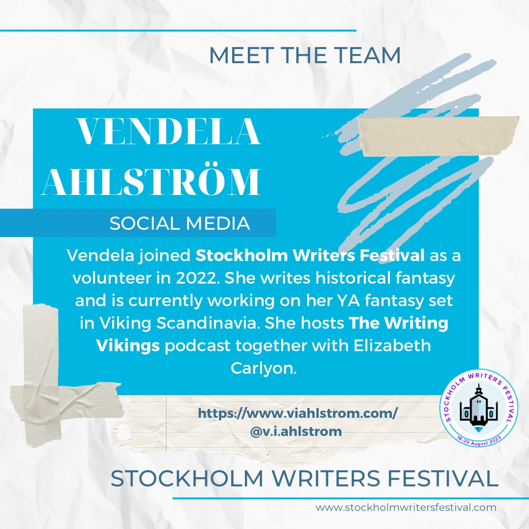 StockholmWriter's tweet photo. Meet the people behind the friendliest gathering of writers in the world: Stockholm Writers Festival. Click here to learn more about the festival or to buy tickets: https://t.co/rWqiR3r6QU

#stockholmwritersfestival #SWF23 #writer #writing #amwriting #writerlife https://t.co/3fopnAxAKn