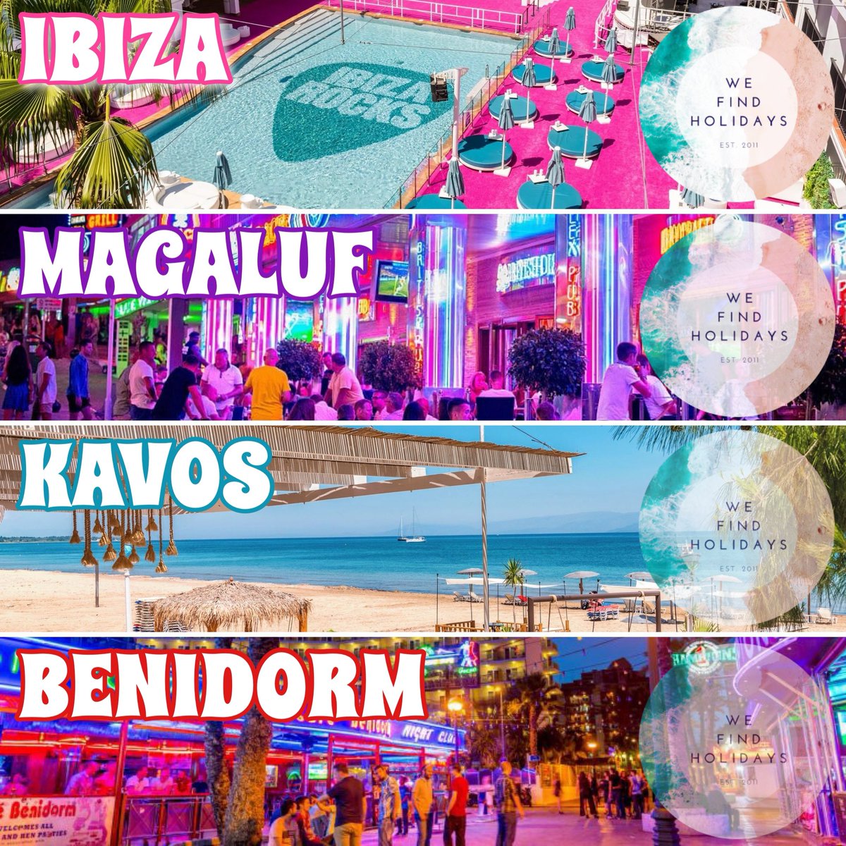 WeFindHolidays.com tweet media