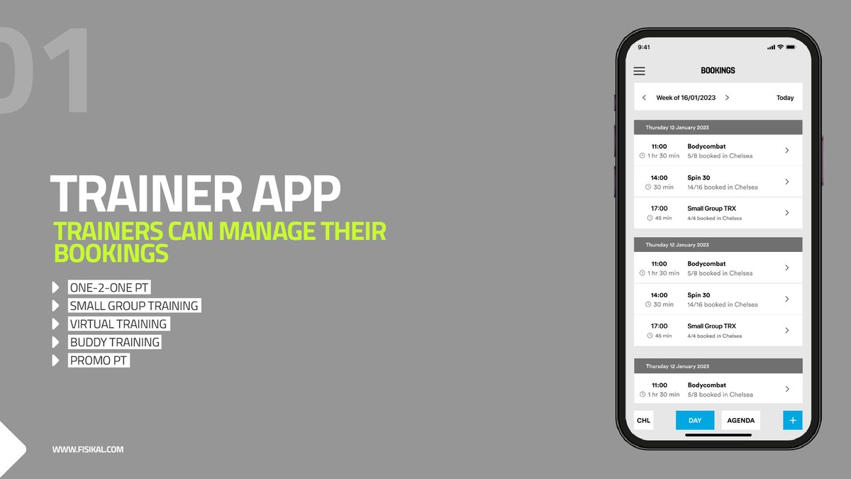 🔸TRAINER APP🔸
Are your Personal Trainers getting bogged down with paperwork?

🔹1-1 PT
🔹Small Group Training
🔹Virtual Training
🔹Buddy Training
🔹Promotional PT

hubs.la/Q01ZMWh60 
#fisikal #fittech #app #gymsoftware