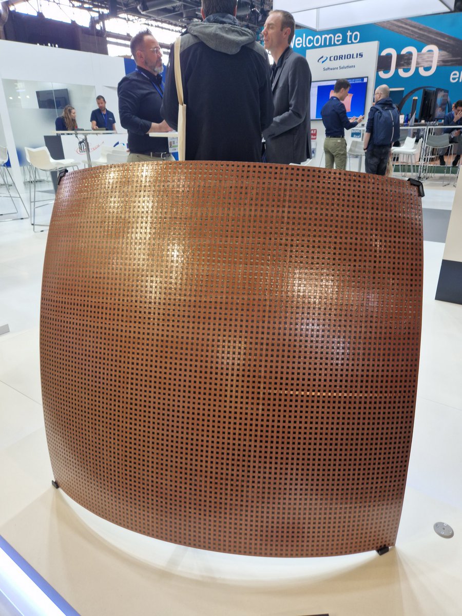 CompositesQuim's tweet photo. At #JECWORLD 24/25
#Fan #Cowl #Section
#Laser_assisted #Thermoplastic #AFP #Process with #LMAPEK by @victrexplc #CompoStrike by #COMPOLAM #adapted #moulding by @ModulTech
And @CoriolisComp #technology
Cc/ @JECComposites
@AEMAC_ https://t.co/QZXre3Q0wH