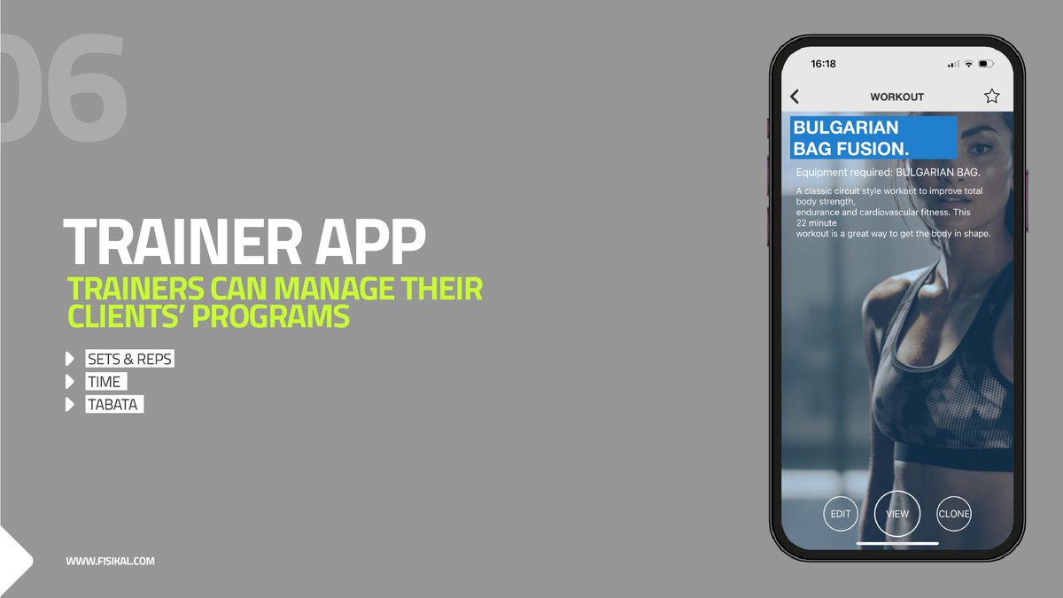 🔸TRAINER APP🔸

The importance of personalisation is a hot topic! And for good reason. 

hubs.la/Q01ZWsHf0
#fisikal #fittech #app #gymsoftware