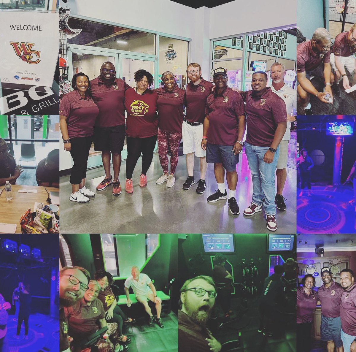 DubCLions's tweet photo. Gearing up 4 the upcoming school year! We had a great time at our WCHS Admin Retreat. Exciting school year in ACADEMCIS, ATHLETICS AND ACTIVITIES! A big Thank You to TD Bank (Beatties Ford Road Branch) and Victory Lane Karting.
#ExpectationofExcellence https://t.co/bLJTlcHtcQ