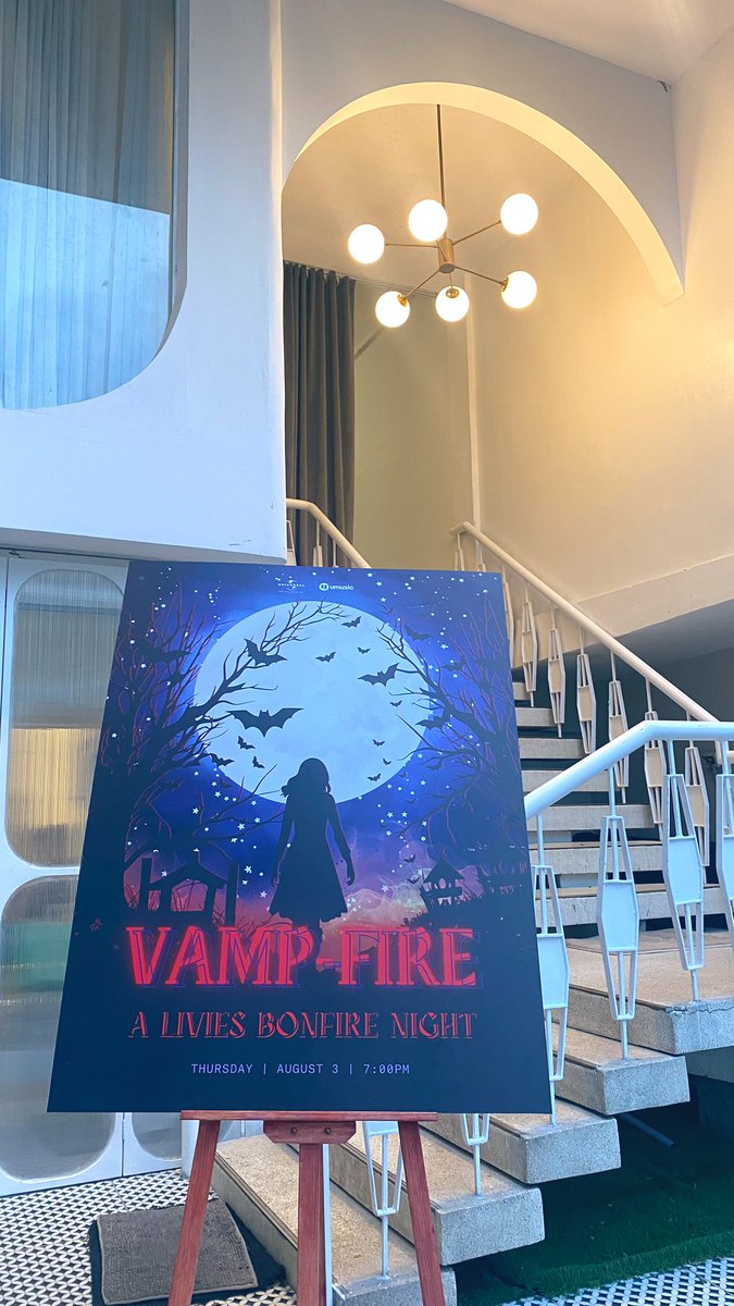 Allieeers's tweet photo. thank you so much for the invite, @UMUSICPH π«Ά
fun night with the livies!!!! we love you @oliviarodrigo π§ββοΈ
#ORVampFireNight https://t.co/Ej2pdYKjSc