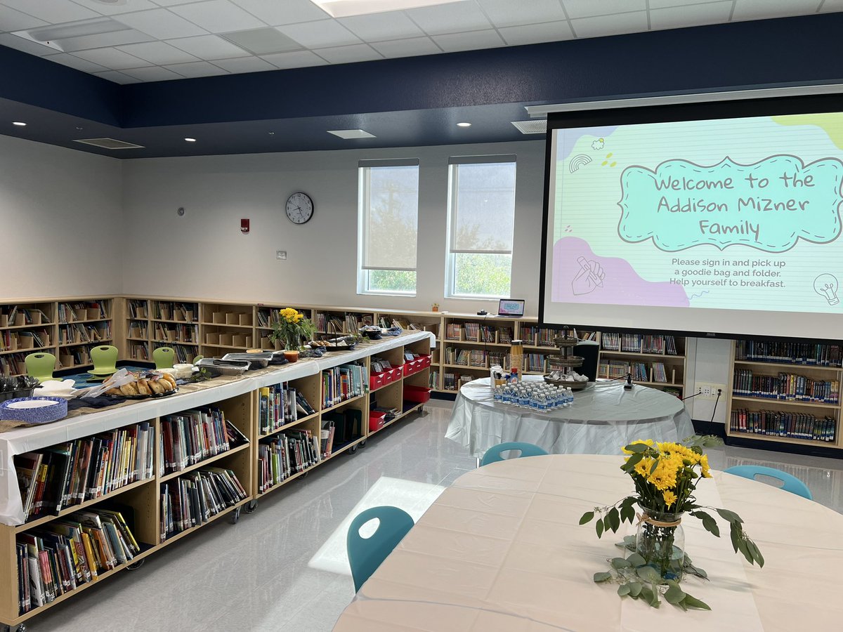We are ready to welcome our new marlins #FY24 #Welcomeback at Addison Mizner! <a href="/Principal_Holly/">Nancy Holly</a> <a href="/DlugosShantel/">Shantel Dlugos</a> <a href="/pbcsd/">The School District of Palm Beach County</a>