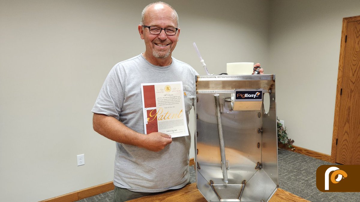 PigEasyLLC's tweet photo. Congratulations to @KlockeDave and the PigEasy team for another patent issuance!
Find out more » https://t.co/hmatOLaP3n
#PigEasy #EasyisBetter #newpatent https://t.co/snOGIMQoWA